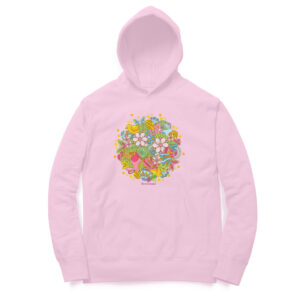 Flower Circle – Sweatshirt with Hoodie for Women