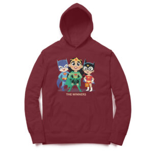 The Winners Supergirls – Cotton Sweatshirt with Hoodie for Women