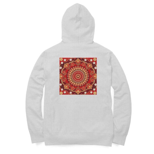 Festive Rangoli Hoodie – Dual Print Edition - Image 12
