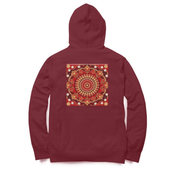 Festive Rangoli Hoodie – Dual Print Edition - Image 14