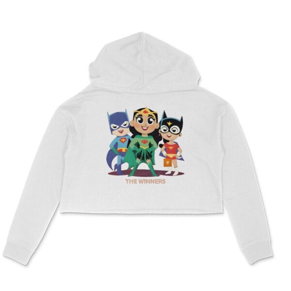 Super Hero Croptop Hoodie