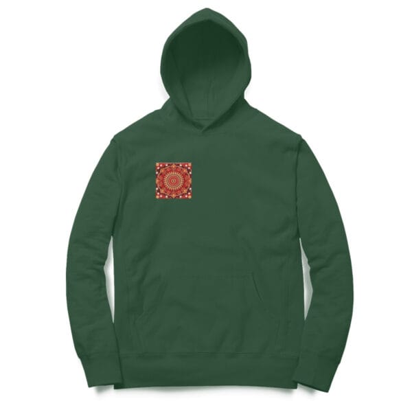 Festive Rangoli Hoodie – Dual Print Edition - Image 5