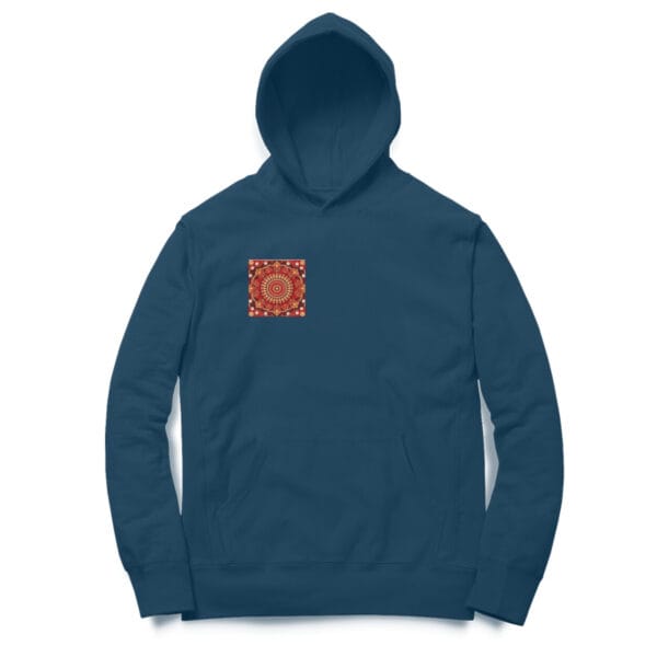 Festive Rangoli Hoodie – Dual Print Edition - Image 7