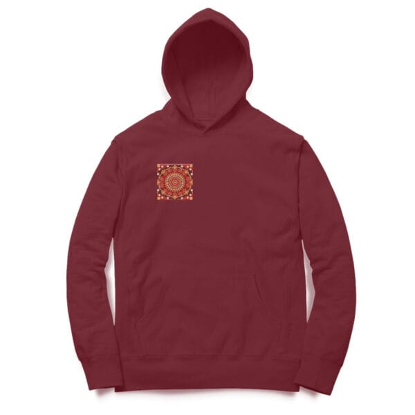 Festive Rangoli Hoodie – Dual Print Edition - Image 13