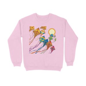 Celebrate Makar Sankranti with Our Vibrant Kite Sweatshirt!