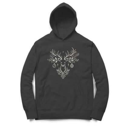 Elevate Your Style with Our Elegant Reindeer Hoodie!